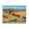 Stupell Industries Western Ranch Horse Cattle Framed Giclee Art